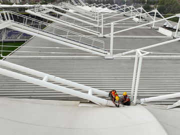 Chantier du Stadium TFC à Toulouse