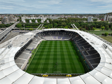 Chantier du Stadium TFC à Toulouse